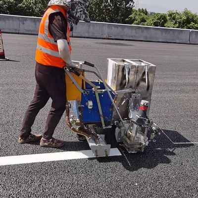 200kg φορτίο Ψυχρό πλαστικό Δύο συστατικά Σκάβοντας οδική γραμμή Striping Σημαντική μηχανή με συχνότητα 50Hz