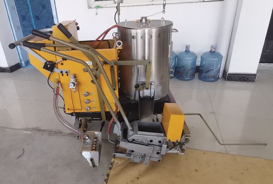 Μηχανή σήμανσης δρόμου με θερμοπλαστικό θόρυβο με κινητήρα μπαταρίας