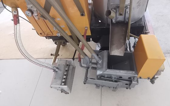 Μηχανή σήμανσης οδικής γραμμής θερμοπλαστικού τύπου με κινητήρα μπαταρίας για σύμπλεκτη σήμανση