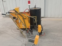 Μηχανή αποκόλλησης θερμοπλαστικών γραμμών με κινητήρα μπαταρίας για κυκλική γραμμή