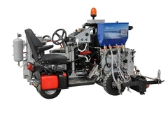 Μικρό φορτηγό οδικής σήμανσης από θερμοπλαστικό