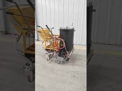 σπρώχνοντας θερμοπλαστικό μηχάνημα σήμανσης δρόμων